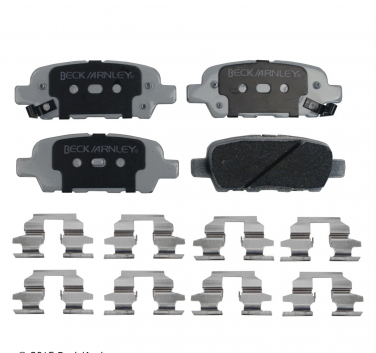 2007 Nissan Quest Disc Brake Pad and Hardware Kit BA 085-6687
