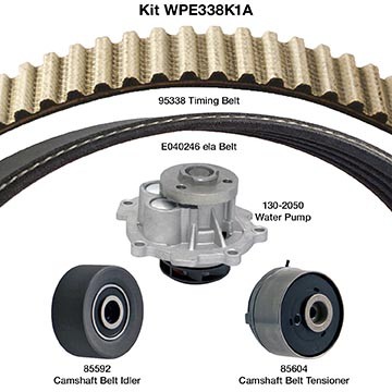    Engine Timing Belt Kit with Water Pump DY WPE338K1A