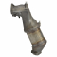 2012 Ford Escape Exhaust Manifold with Integrated Catalytic Converter EA 30561