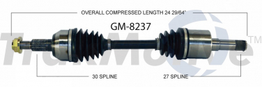    CV Axle Shaft SA GM-8237
