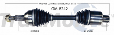    CV Axle Shaft SA GM-8242