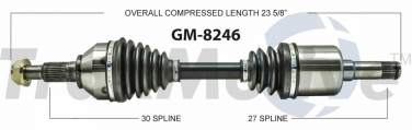    CV Axle Shaft SA GM-8246