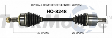    CV Axle Shaft SA HO-8248