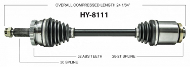    CV Axle Shaft SA HY-8111