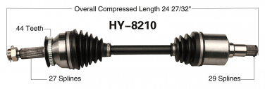    CV Axle Shaft SA HY-8210