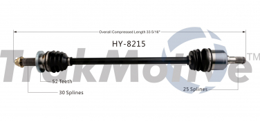    CV Axle Shaft SA HY-8215