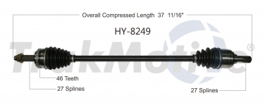    CV Axle Shaft SA HY-8249