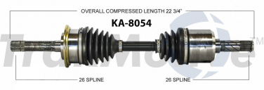    CV Axle Shaft SA KA-8054