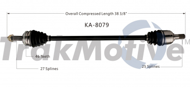    CV Axle Shaft SA KA-8079