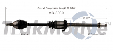   CV Axle Shaft SA MB-8030