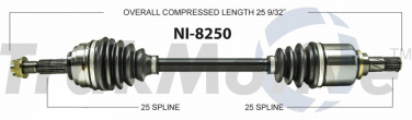    CV Axle Shaft SA NI-8250