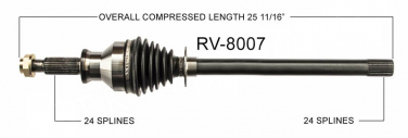    CV Axle Shaft SA RV-8007