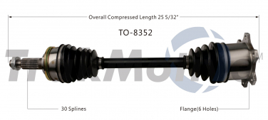    CV Axle Shaft SA TO-8352
